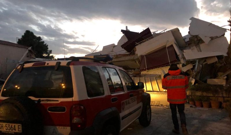 Albania Earthquake: Order of Malta on site to assist