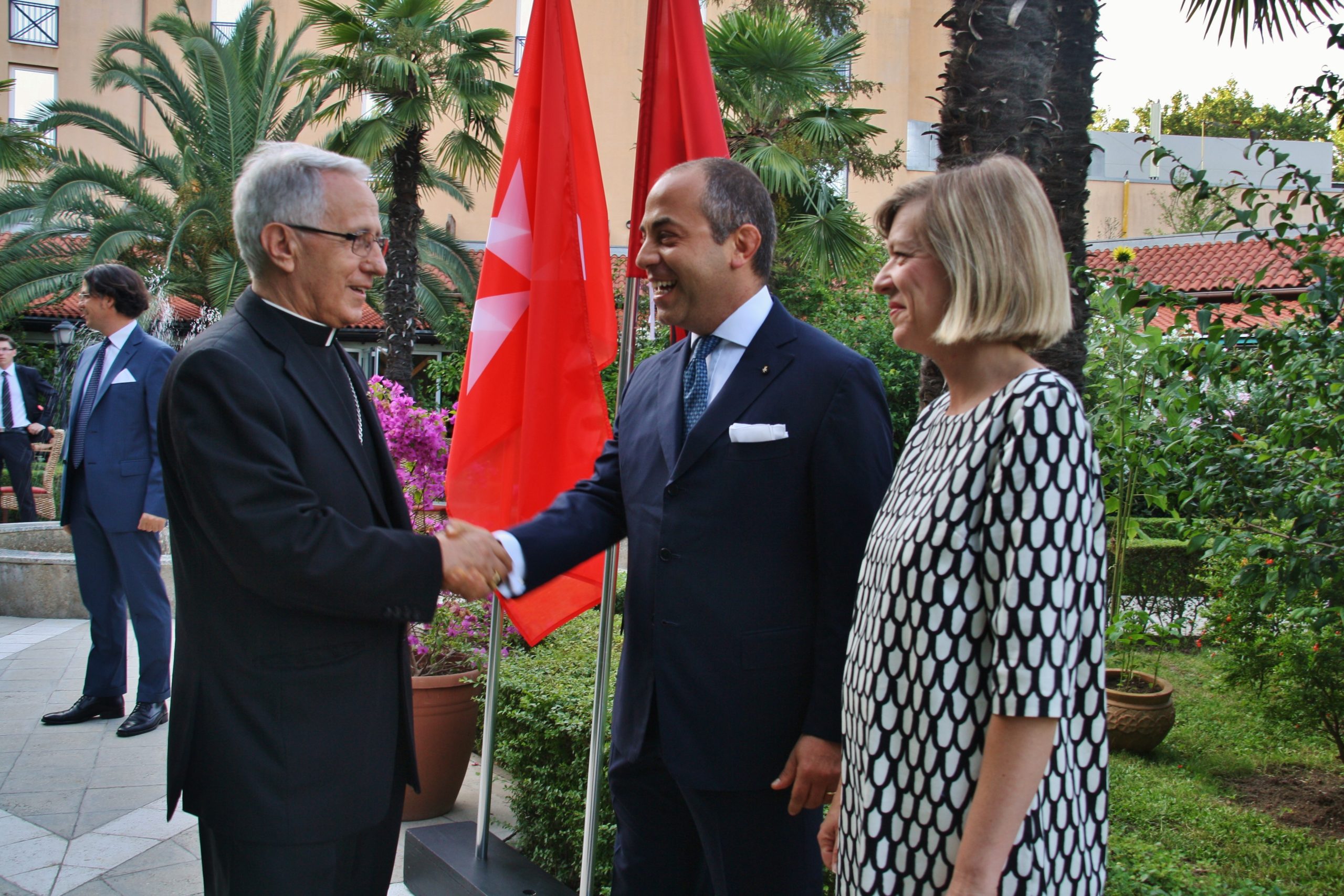 Ambassador Stefano Palumbo hosts his first reception on the occasion of the Solemnity of St. John the Baptist