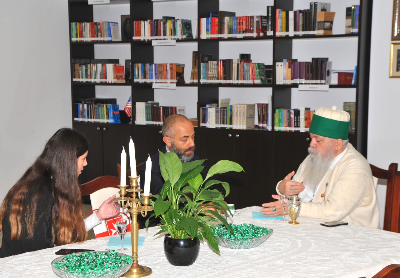 Ambassador Palumbo meets Bektashi World Leader