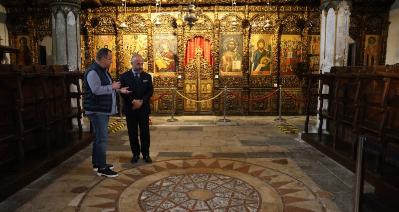 The Director of the Onufri Museum in Berat welcomed the Ambassador of the Sovereign Military Order of Malta