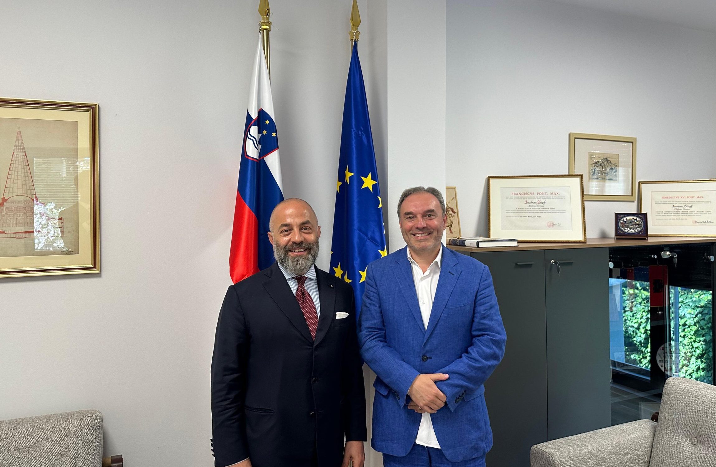 Courtesy Visit to the Ambassador of Slovenia
