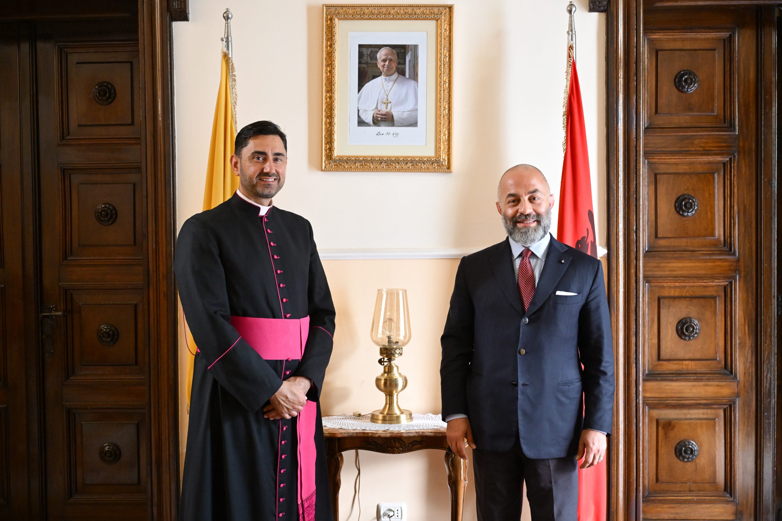 Visit to the Apostolic Nunciature in Tirana