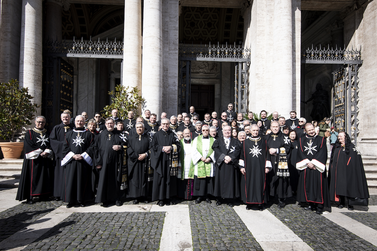 The Order of Malta’s Grand Commander in dialogue with Cardinal Patron Gianfranco Ghirlanda S.J.