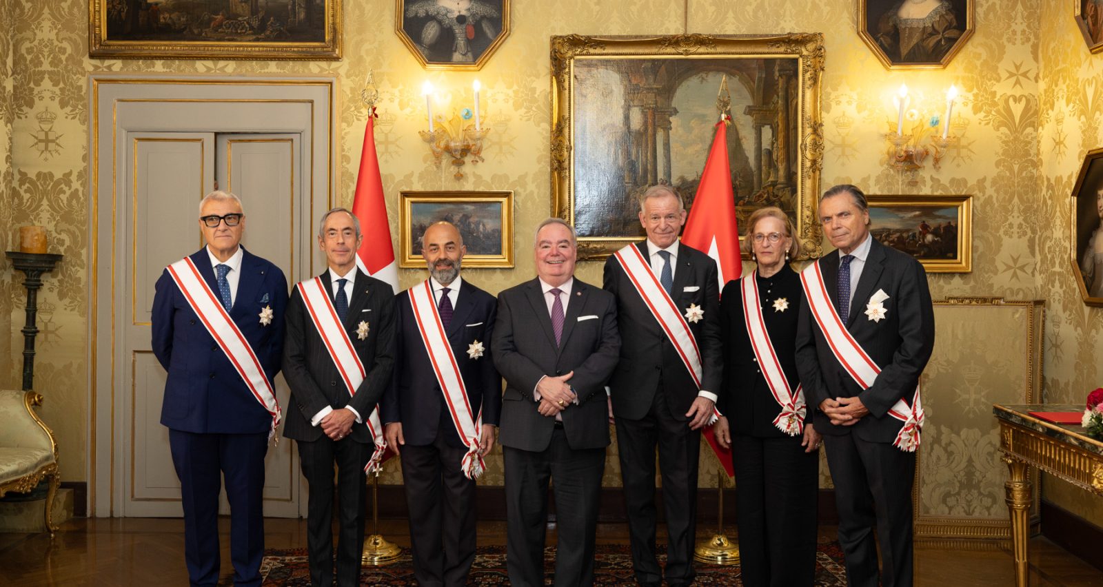 Ambassador Stefano Palumbo Awarded the Grand Cross pro Merito Melitensi
