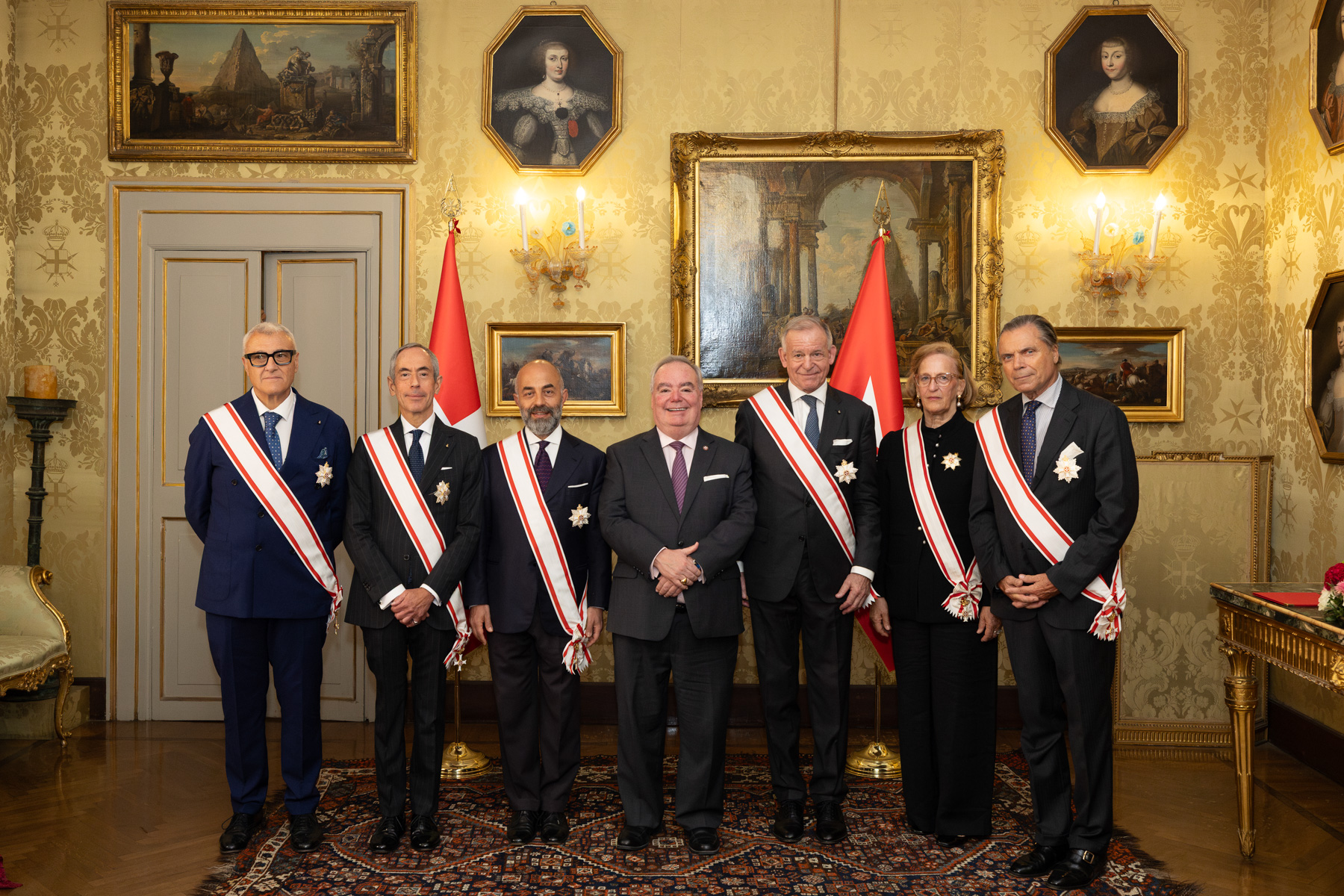 Ambassador Stefano Palumbo Awarded the Grand Cross pro Merito Melitensi